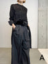fur tail belt